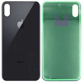 Apple iPhone XS Max baksida / batterilucka grå (space grey) (bigger hole for camera)