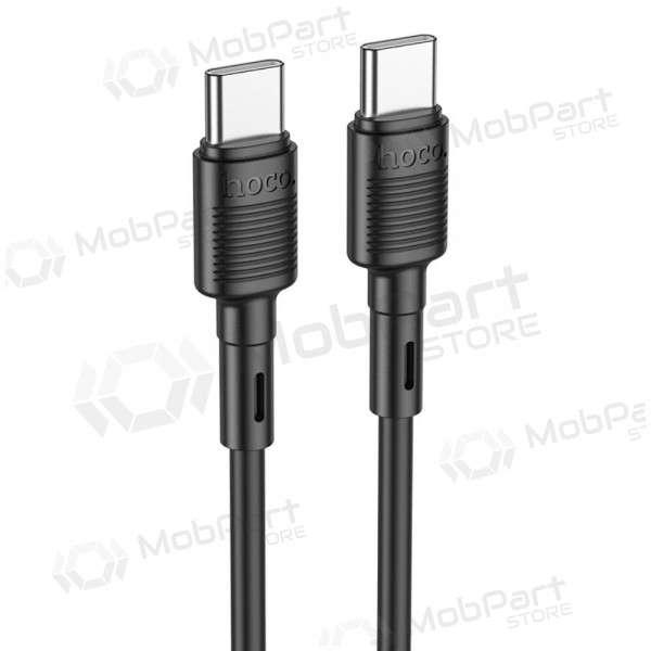 USB kabel Hoco X83 60W Type-C to Type-C 1.0m svart