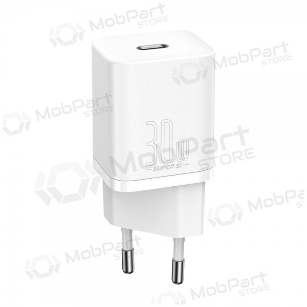 Laddare buitinis Baseus Super Si 30W vit CCSUP-J02