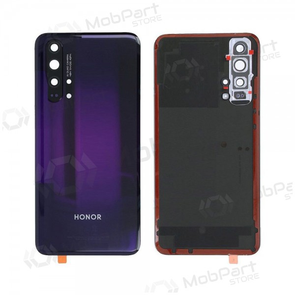 Huawei Honor 20 Pro baksida / batterilucka svart (Phantom Black) (begagnad grade B, original)