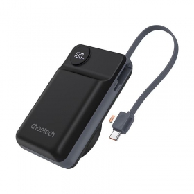 Powerbank Power Bank Choetech B696 15W Magsafe 20000mAh svart