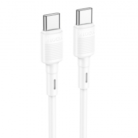 USB kabel Hoco X83 60W Type-C to Type-C 1.0m vit