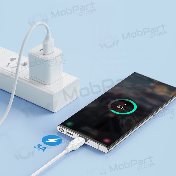 USB kabel Joyroom S-UC027A9 USB to Type-C 3A 2.0m vit
