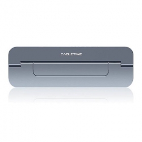 Nešiojamo kompiuterio stovas, grå