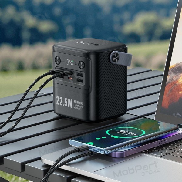 Powerbank Power Bank Hoco J152 22.5W+PD20W 80000mAh svart
