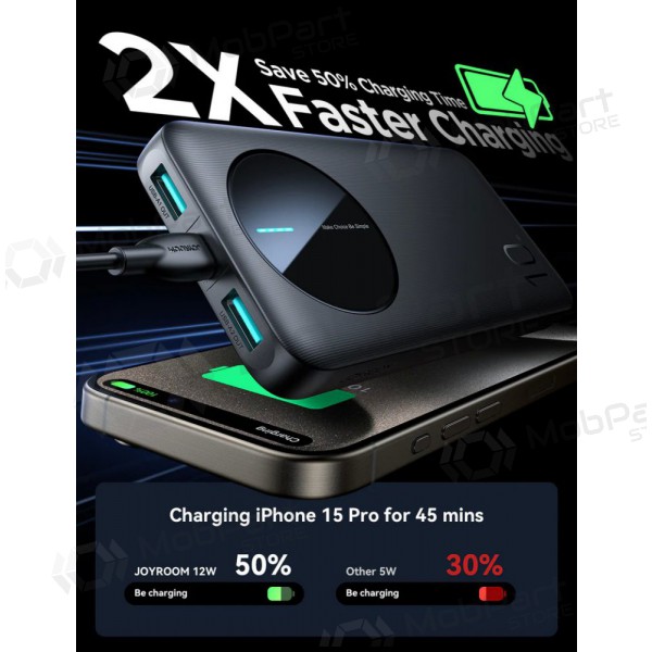 Powerbank Power Bank Joyroom JR-PBF12 10000mAh svart