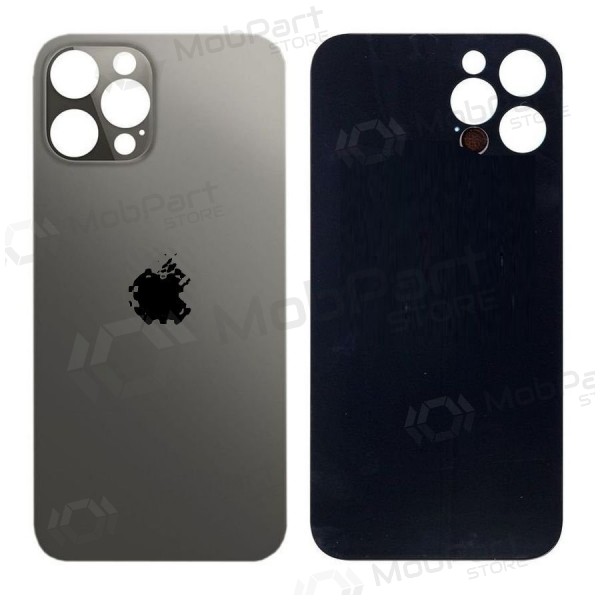 Apple iPhone 12 Pro Max bakstycke (svart)