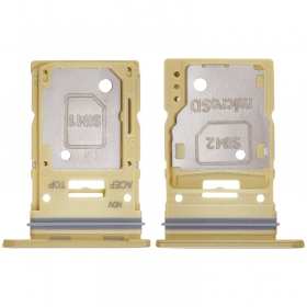 Samsung Galaxy A35 SIM korthållare (gul) (original)