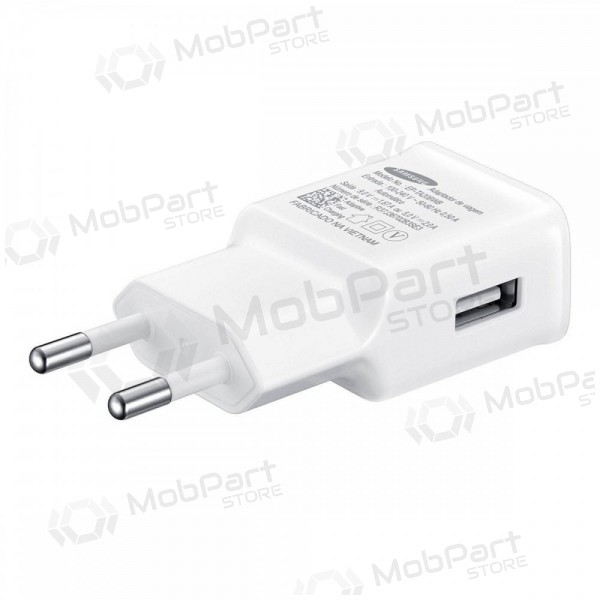 Laddare original Samsung EP-TA200NWE 15W + Type-C kabel vit