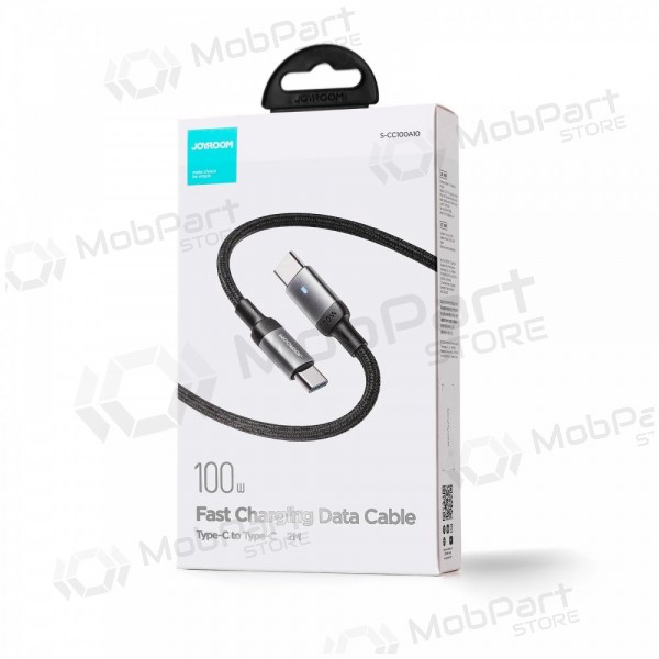 USB kabel Joyroom S-CC100A10 Type-C to Type-C 100W 1.2m svart