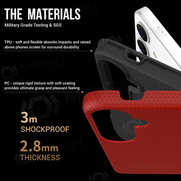 Mobilskal / fodral Perfectionists Triangle Case Samsung A366 A36 5G röd Mobilskal / fodral Perfectionists Triangle Case Samsung A366 A36 5G röd
