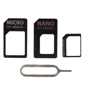 NanoSIM och MicroSIM adapter