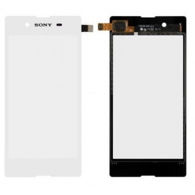 Sony D2202 Xperia E3 / D2203 Xperia E3 / D2206 Xperia E3 / D2243 Xperia E3 pekskärm (vit)