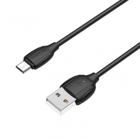 Micro USB-kabel Borofone BX19 USB-A till Micro USB 1 m svart