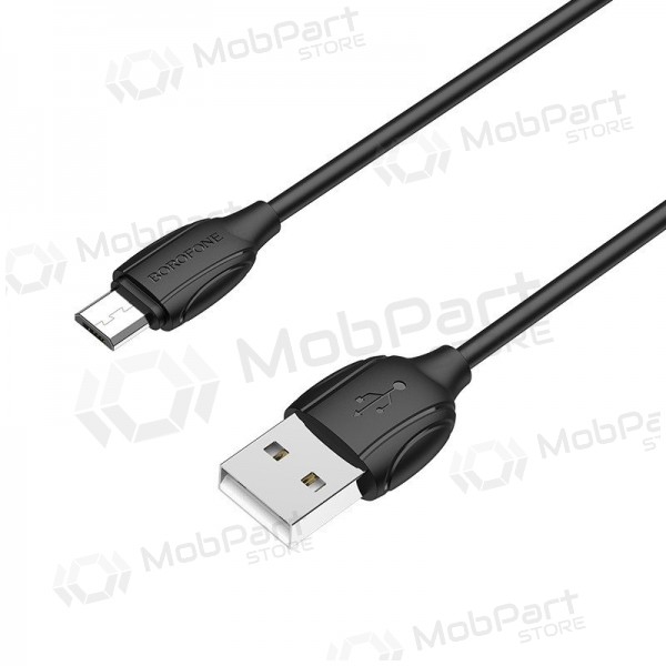 Micro USB-kabel Borofone BX19 USB-A till Micro USB 1 m svart