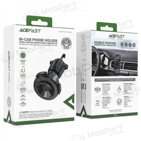 Universal bilhållare Acefast D22 (air vent) svart
