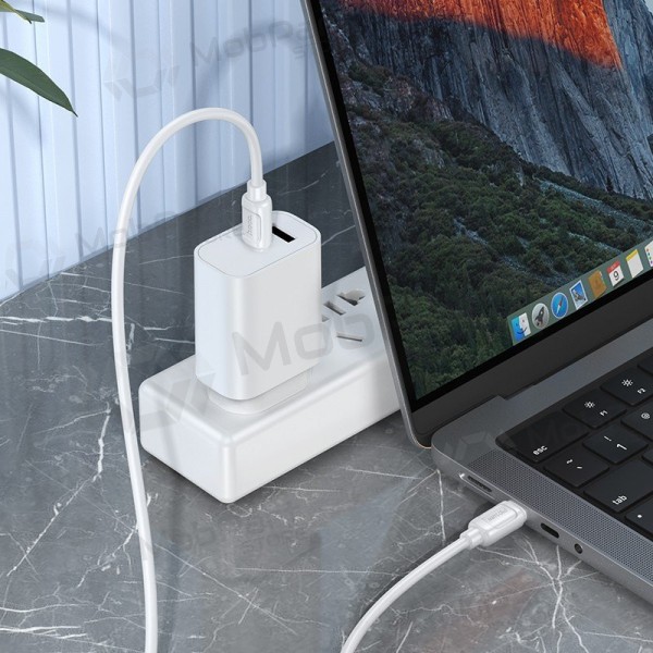 USB-C-kabel Hoco X115 USB-C till USB-C 1 m 240 W vit