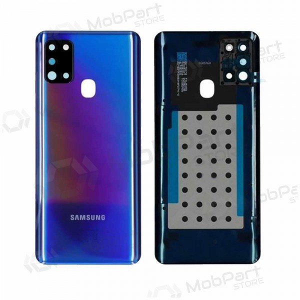 Samsung A217 Galaxy A21s 2020 baksida / batterilucka (blå) (service pack) (original)