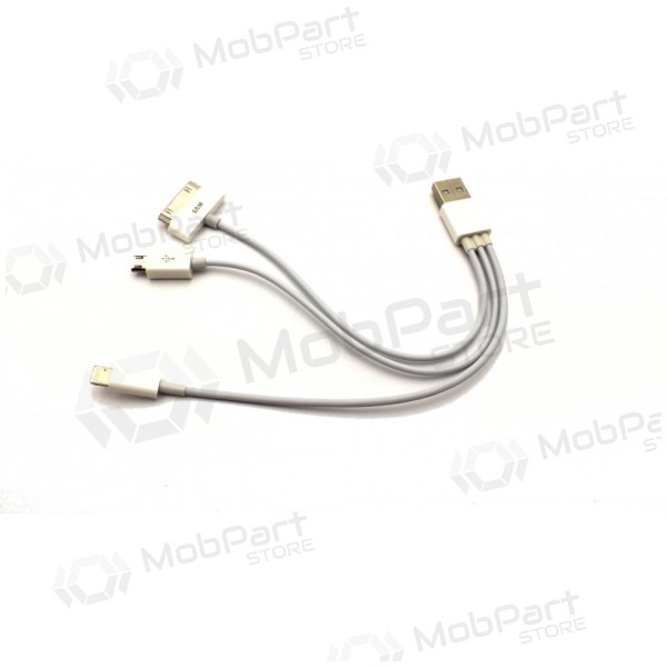 USB-laddningsadapter 4in1 (microUSB-TAB-5G)