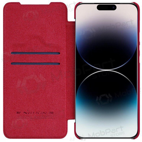 Samsung Galaxy S23 FE fodral „Nillkin Leather“ (röd)