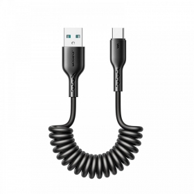 USB kabel Joyroom SA38-AC3 USB to USB-C 3A 1.5m svart