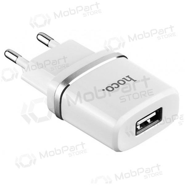 Laddare HOCO C11 Smart USB (5V 1A) (vit)