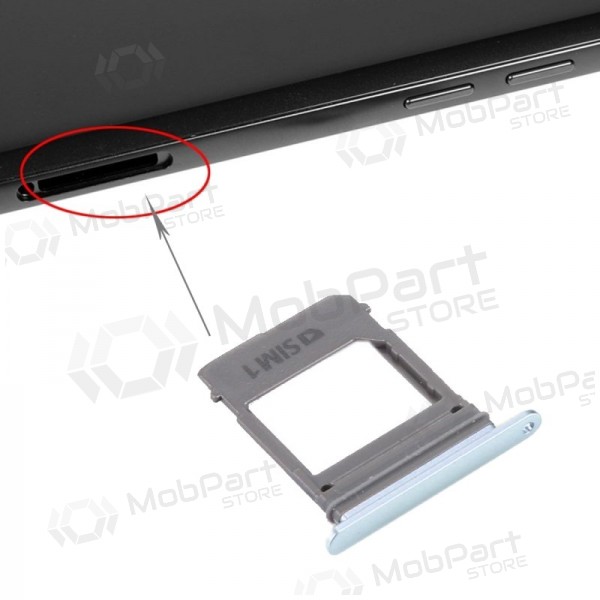 Samsung A520F Galaxy A5 2017 SIM korthållare (2st) (blå) (original)
