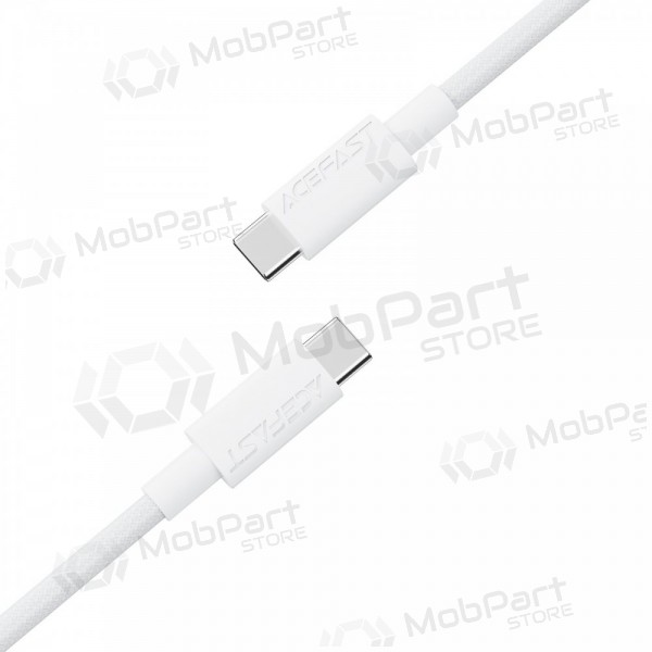 USB kabel Acefast C18-03 60W USB-C to USB-C 1.2m vit