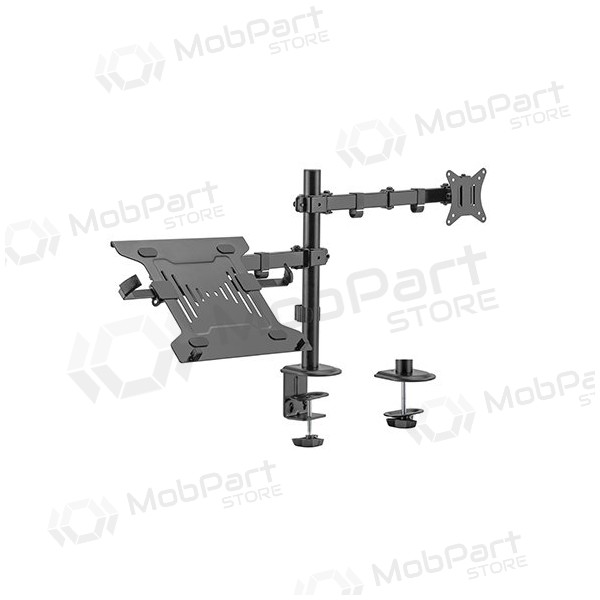 17”-32” monitoriaus och 10”-15.6” nešiojamo kompiuterio laikiklis