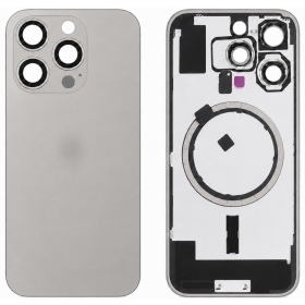 Apple iPhone 16 Pro bakstycke (grå) (Premium)