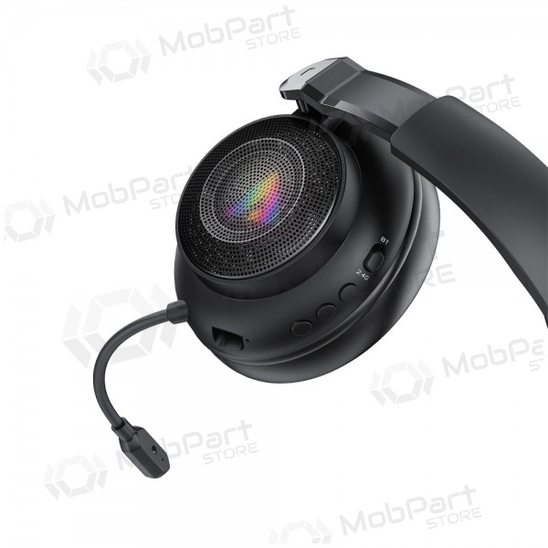 Trådlösa hörlurar Acefast H15 Gaming over-ear med mikrofon USB-C svarta