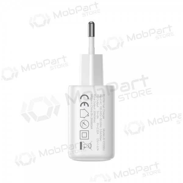 Laddare Joyroom JR-TCF21 USB-C/USB-A PD20W vit