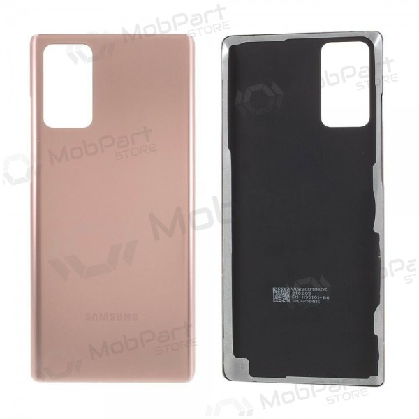 Samsung N980 / N981 Galaxy Note 20 baksida / batterilucka (Mystic Bronze)