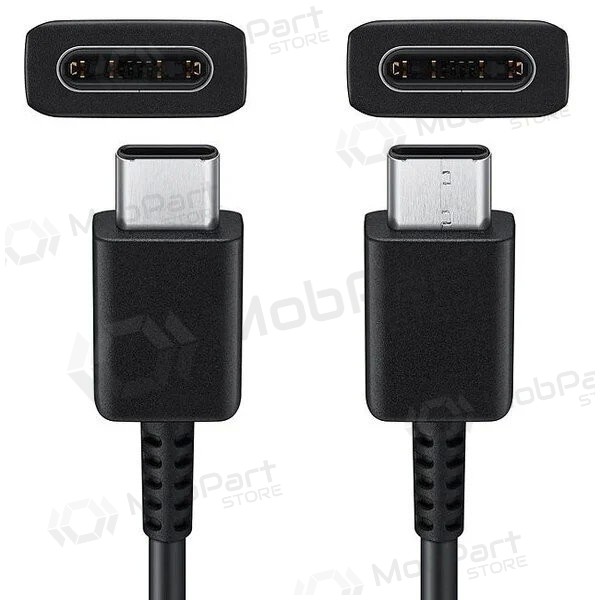 USB kabel original Samsung EP-DA705BBE 25W 3A Type-C-Type-C 1.0m svart