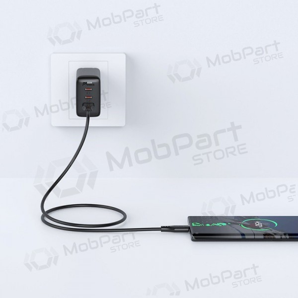 USB kabel Acefast C3-04 USB-A to USB-C 1.2m svart