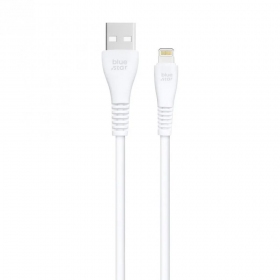 Lightning-kabel Blue Star PJ-DG5-A USB-A till Lightning 1 m vit
