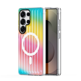 Samsung Galaxy S25 Ultra fodral - Dux Ducis Zest - (Gradient Rainbow)