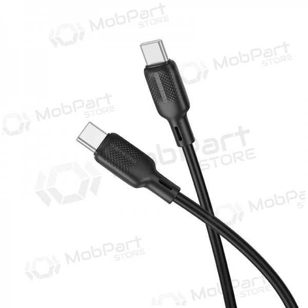 USB kabel Borofone BX113 60W USB-C to USB-C 2.0m svart
