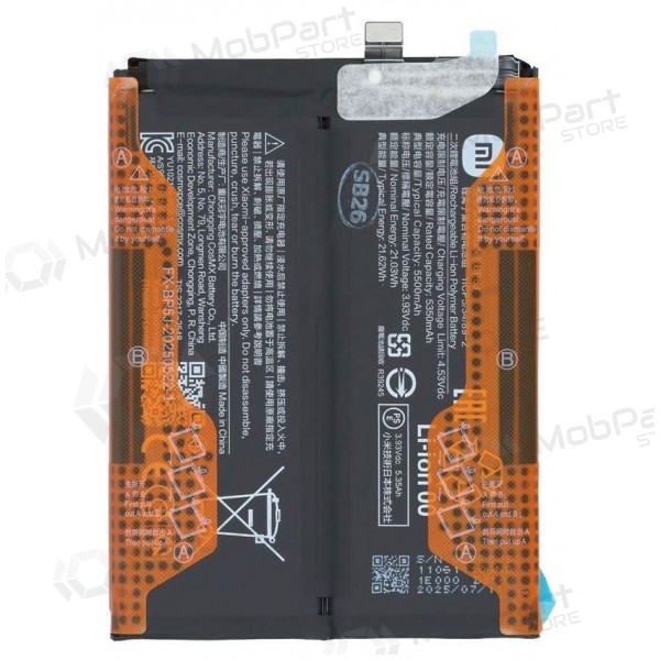 Xiaomi 15T batteri, ackumulator (BP5J) (original)