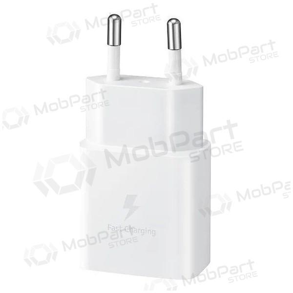 Laddare original Samsung EP-T1510NWEGEU 15W förpackningen innehåller vit