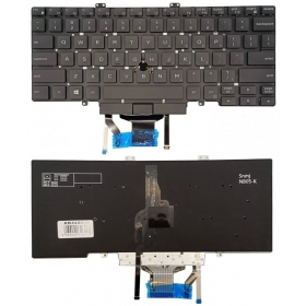 Tangentbord DELL Latitude 5400,med „trackpoint“