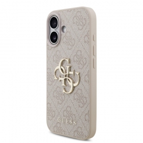 Apple iPhone 17 fodral - Guess PU 4G Metal Logo