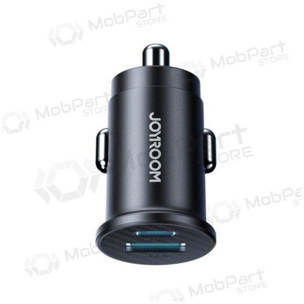Billaddare Joyroom JR-CCN16 USB-A/USB-C 15W svart