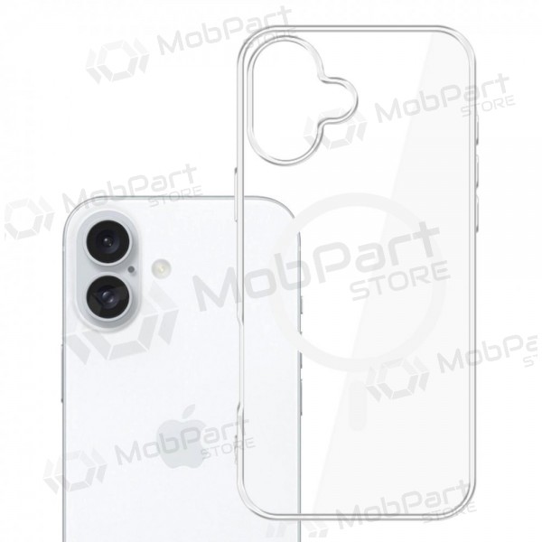 Apple iPhone 16 Plus fodral - 3MK Clear MagCase (transparent)