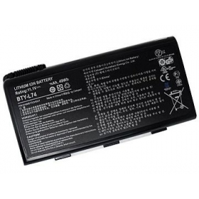 MSI BTY-L75, 5200mAh laptop batteri