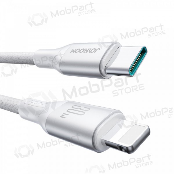 USB kabel Joyroom S-A28 USB-C to Lightning 30W 1.0m vit