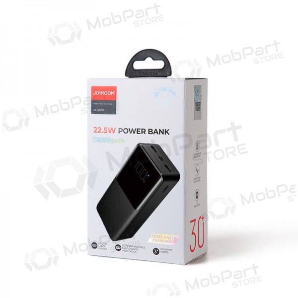 Powerbank Power Bank Joyroom JR-QP193 22.5W 30000mAh svart