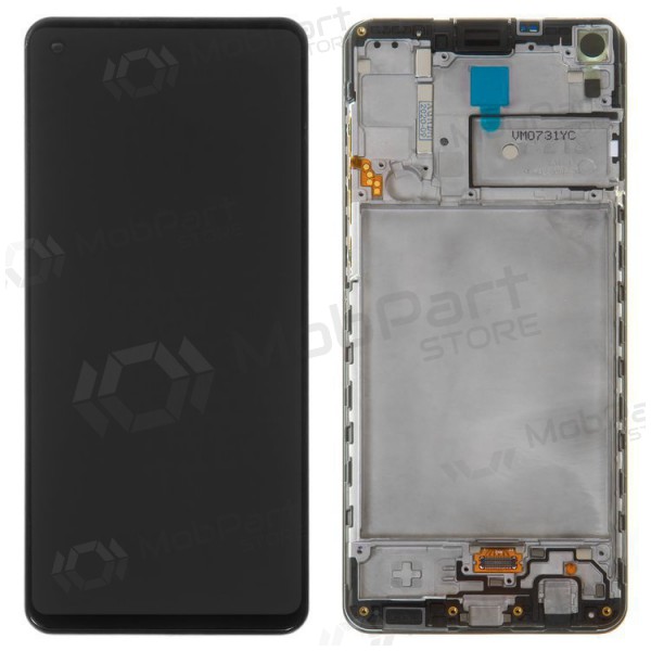 Samsung Galaxy A21s skärm (svart) (med ram) (original) Samsung Galaxy A21s skärm (svart) (med ram) (original)