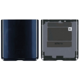 Samsung Galaxy Z Flip bakre övre lucka (svart) (original)