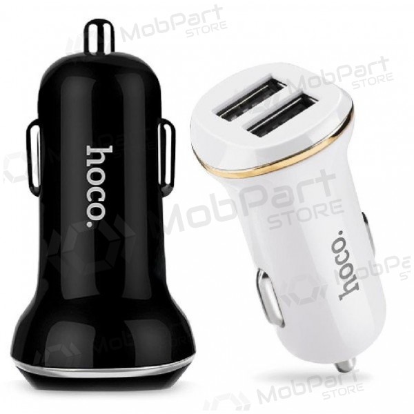 Billaddare HOCO Z1 Dual USB (5V 2.1A) (svart)